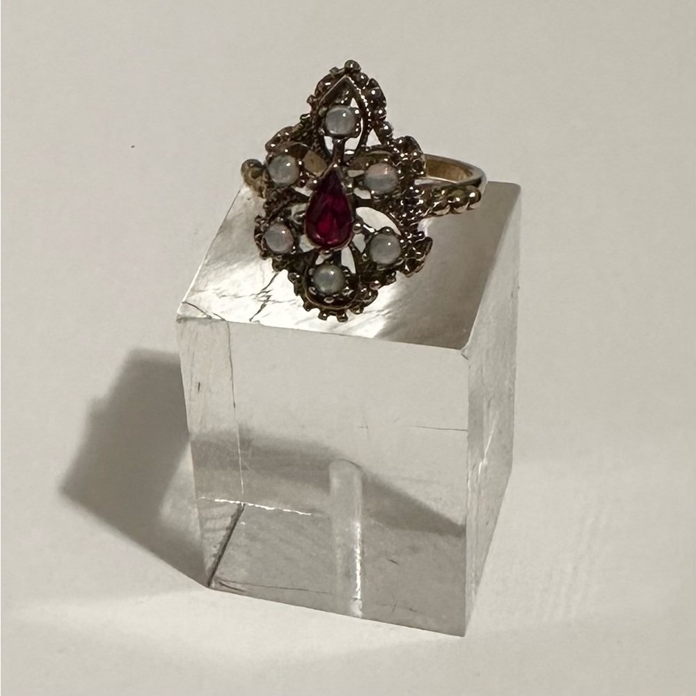Moonstone ring - Picture 3 of 9